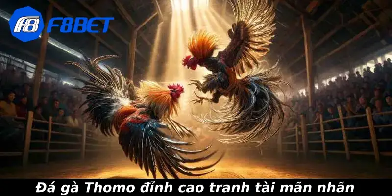 Đá gà Thomo đỉnh cao tranh tài mãn nhãn 